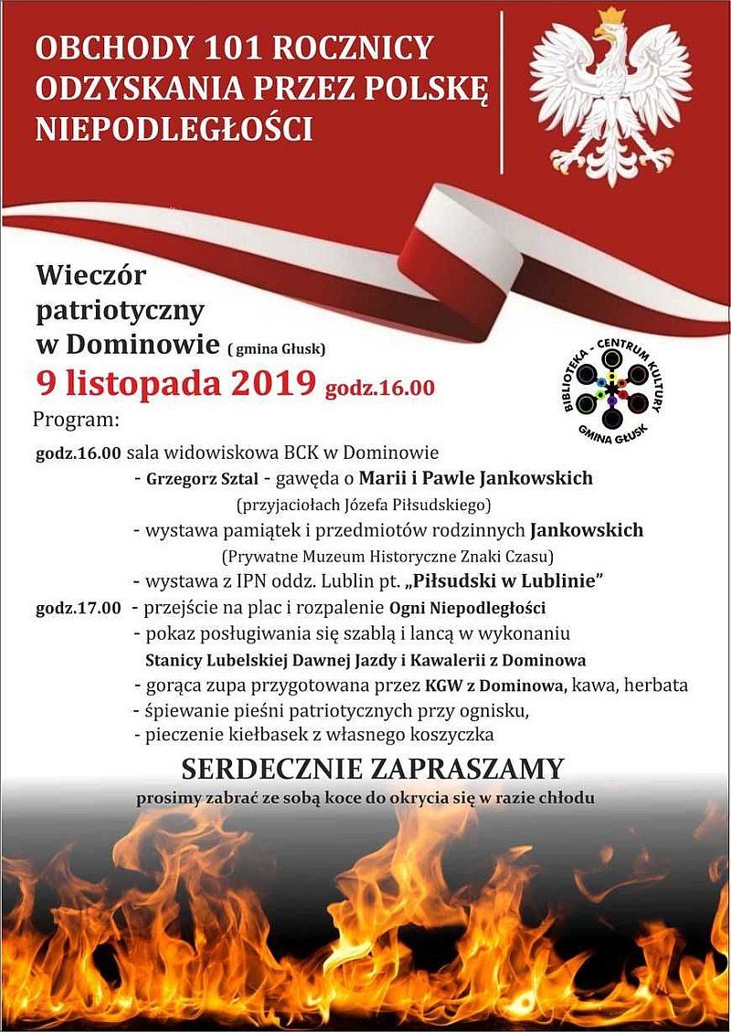 Patriotyczny wieczór z centrum kultury