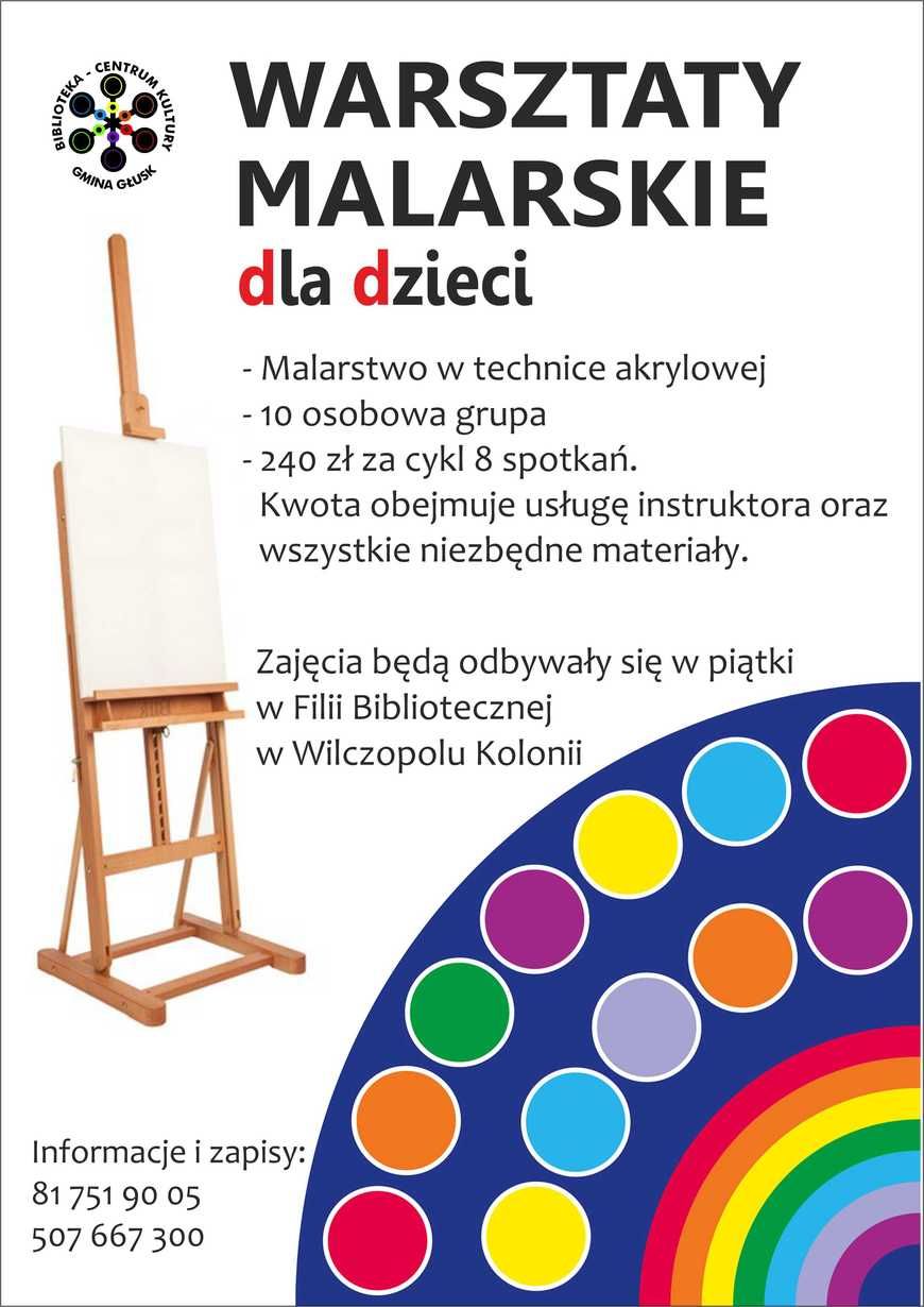 Warsztaty malarskie dla dzieci