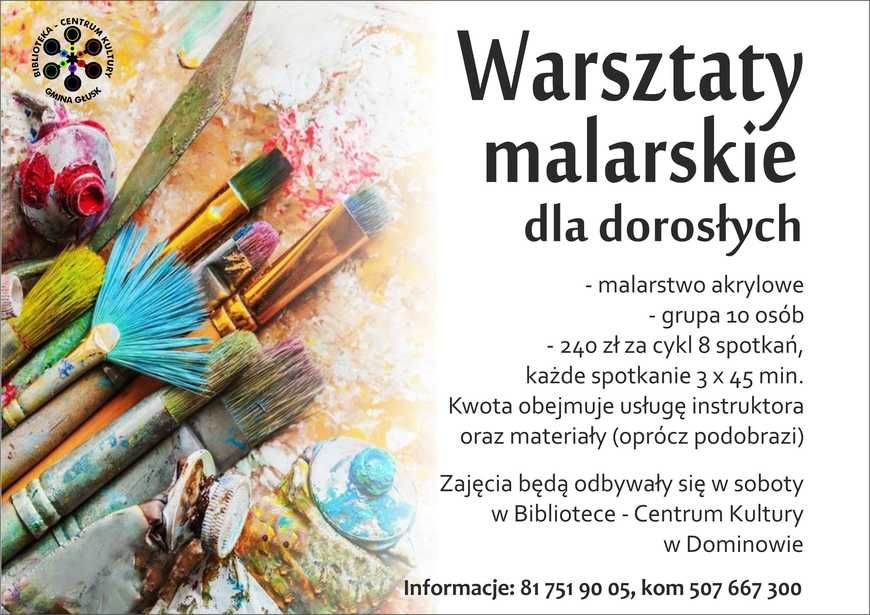 Warsztaty malarskie dla dorosłych