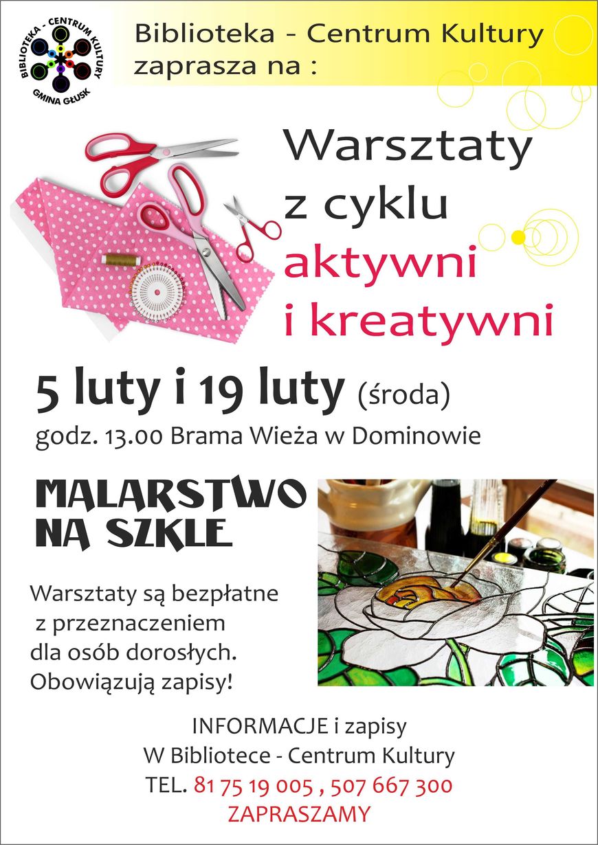 Warsztaty z cyklu aktywni i kreatywni