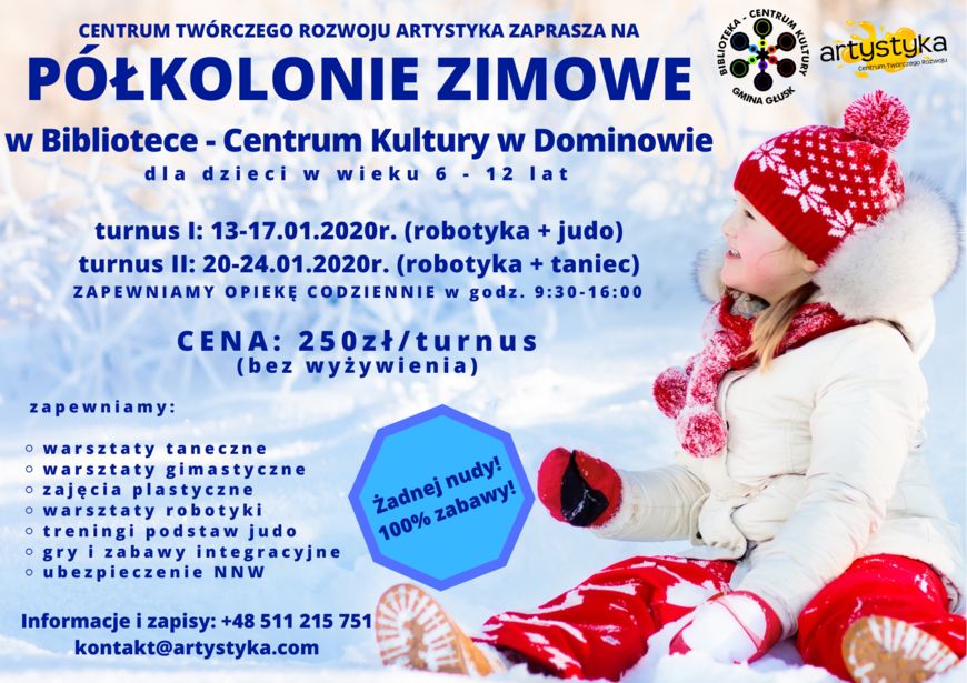 PÓŁKOLONIE ZIMOWE