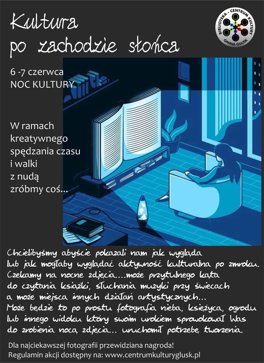 Plakat - Kultura po zachodzie słońca