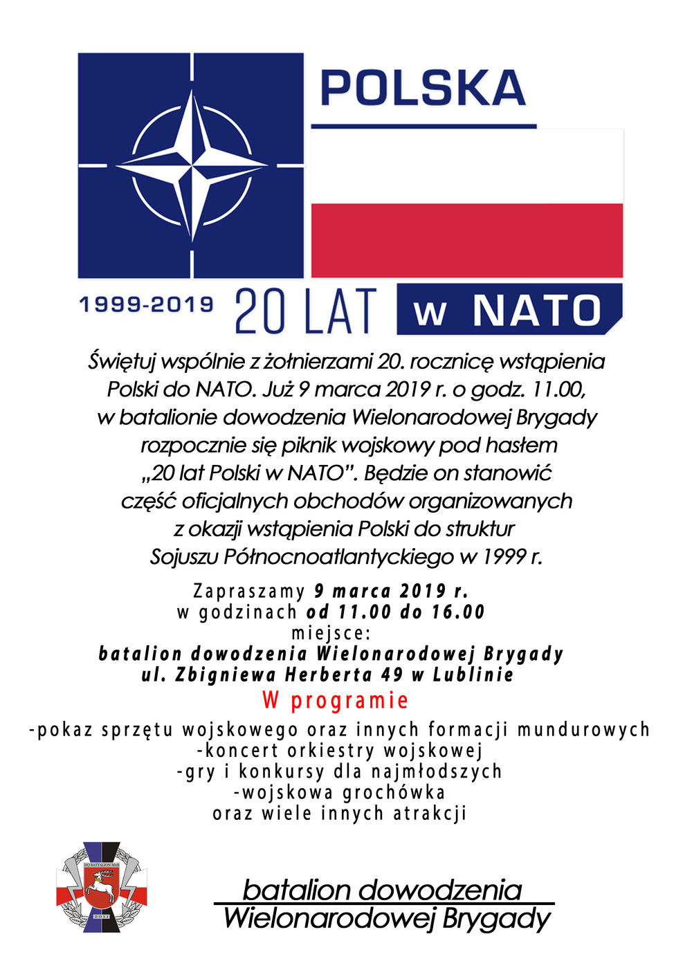 20 lat Polski w NATO