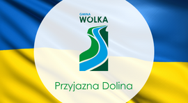 flaga ukrainy i herb gminy