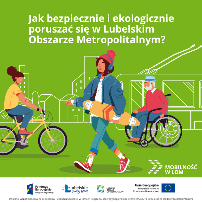 jak bezpiecznie poruszać się po lubelskim obszarze metropolitalnym grafika