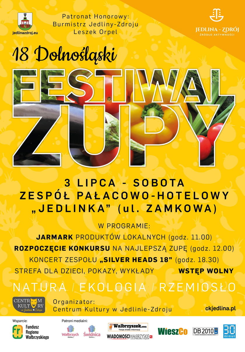 Zapraszamy na 18 Dolnośląski Festiwal Zupy