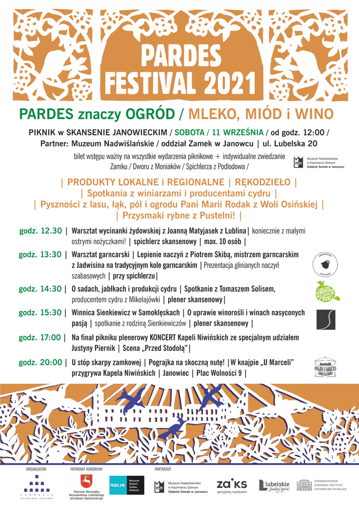 Plakat Pardes znaczy ogród