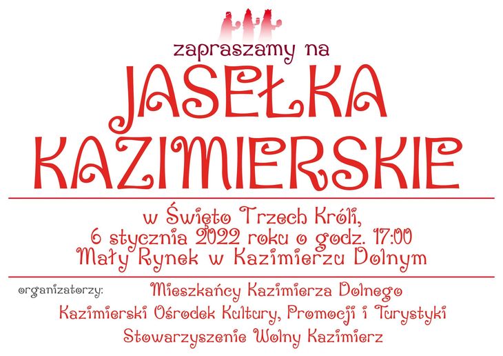 plakat jasełka kazimierskie