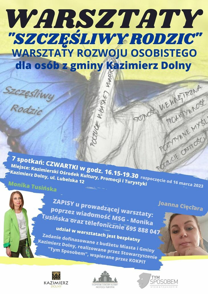plakat warsztatów