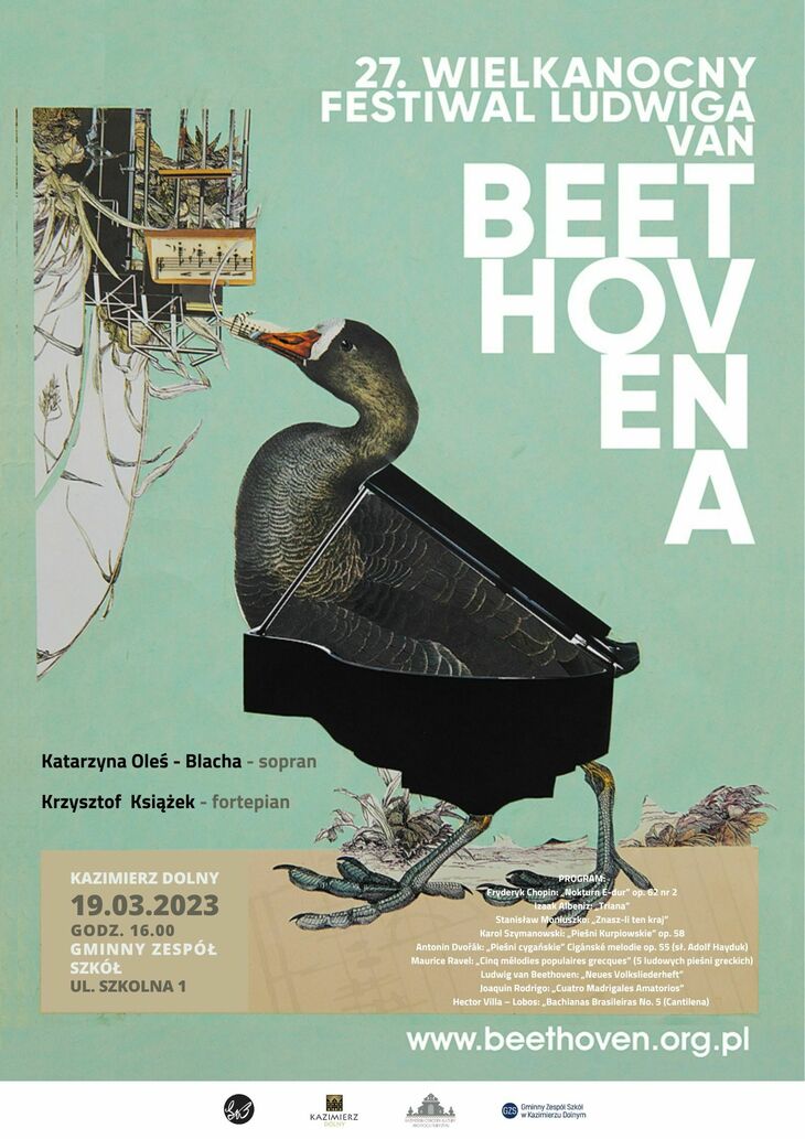 Plakat Festiwalu Beethovenovskiego