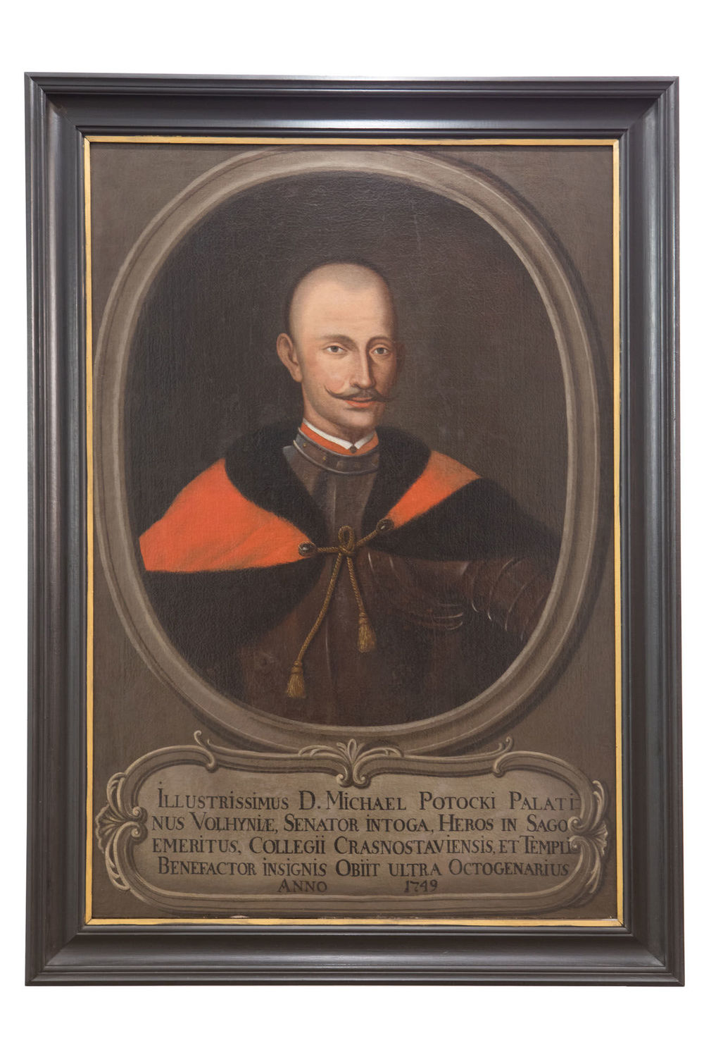 Michał Potocki Olej na płótnie, XVIII wiek.