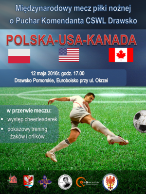 Międzynarodowy mecz piłki nożnej o Puchar Komendanta CSWL
