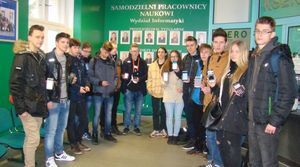 Licealiści z Kalisza Pomorskiego na zajęciach w Zachodniopomorskim Uniwersytecie Technologicznym w Szczecinie