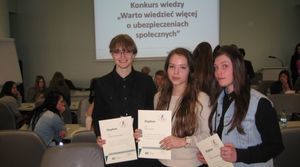 Konkurs „Warto wiedzieć więcej o ubezpieczeniach społecznych”