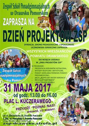 Dzień Projektów ZSP w Drawsku Pomorskim