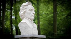 Odsłonięcie popiersia F. Chopina w Drawsku Pomorskim