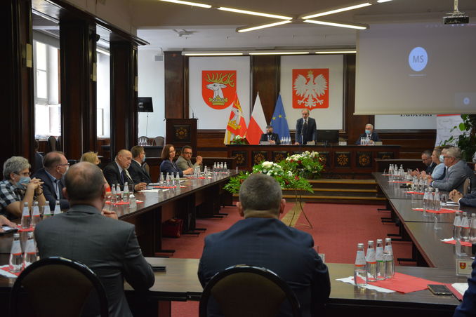zdjęcie przedstawia członków konwentu powiatów województwa lubelskiego