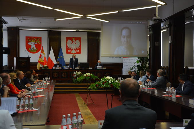 zdjęcie przedstawia uczestników konwentu powiatów województwa lubelskiego