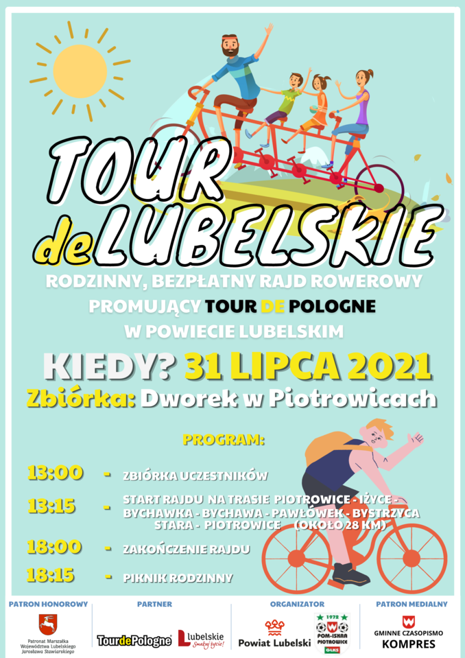 Powiat Lublin Rodzinny Rajd Rowerowy Tour De Lubelskie Wiadomosci Lublin