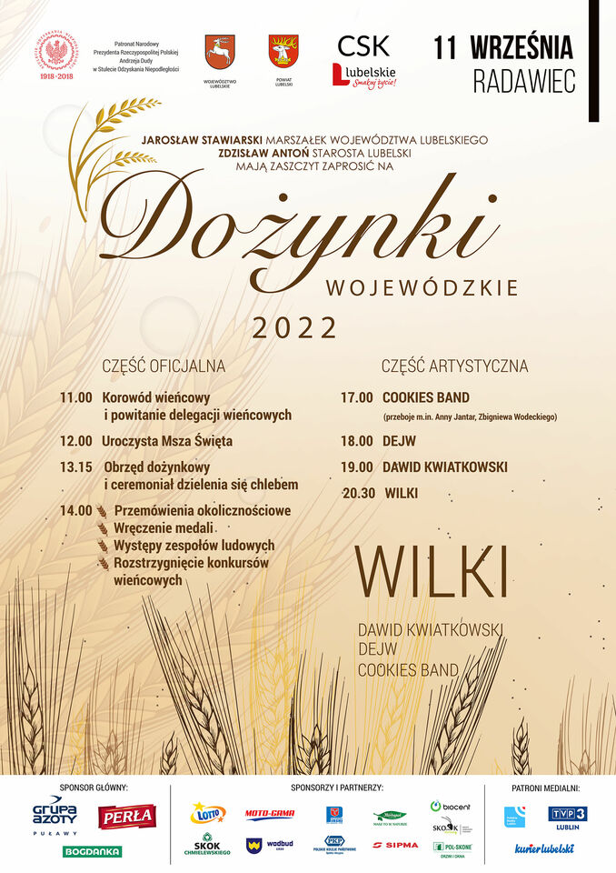 Plakat Dożynki