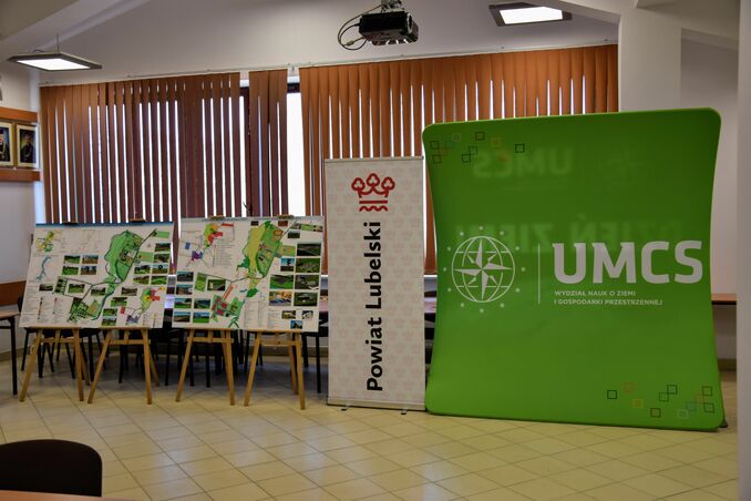 bannery reklamowe UMCS i Powiatu Lubelskiego