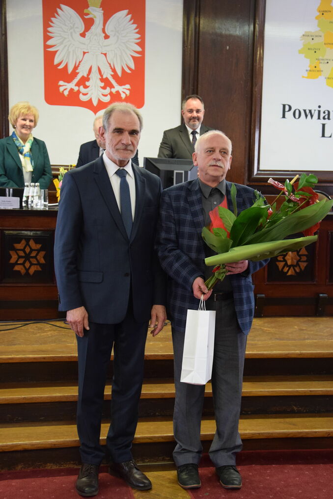 Starosta Lubelski Zdzisław Antoń i Arkadiusz Mroczek