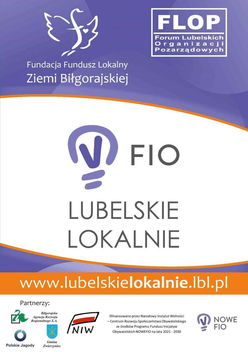 FIO Lokalnie Lubelskie, loga