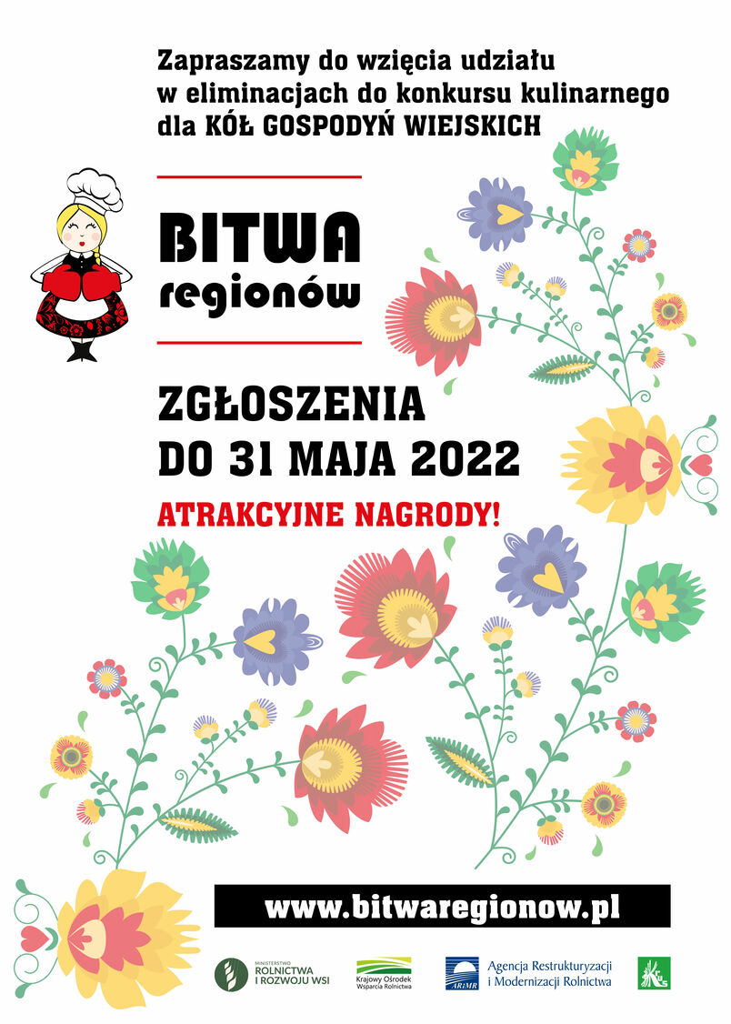 Bitwa regionów 2022 grafika, motyw ludowy