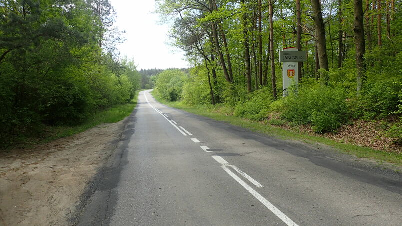 Droga Kol. Góra Puławska - Janowiec