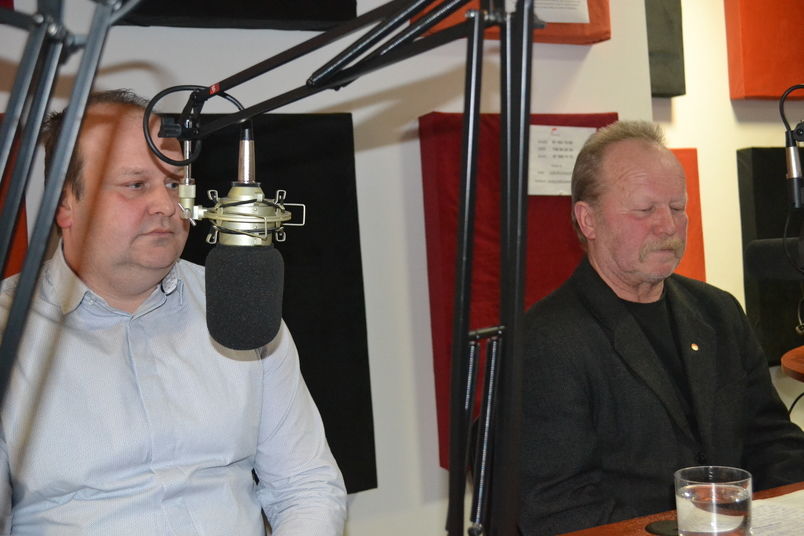 Nagranie audycji w Radio Puławy 24