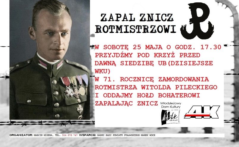 Zapal znicz Rotmistrzowi