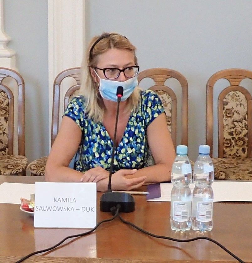 Kamila Salwowska-Duk - przewodnicząca PRDPP w Puławach kad. 2020-23