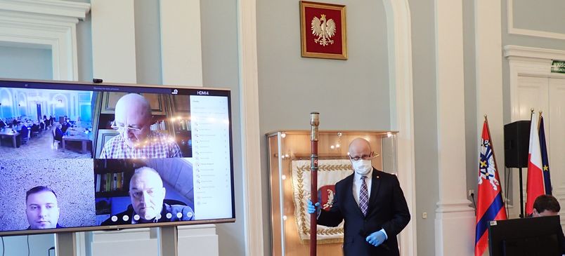 Otwarcie obrad Rady Powiatu Puławskiego