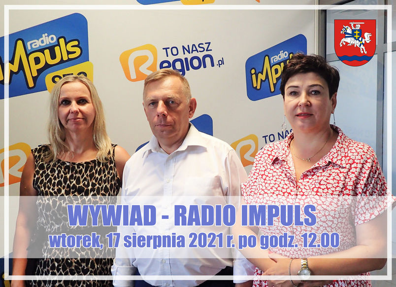 Wnętrze studia nagrań, ludzie, wywiad 17 sierpnia 2021 po godz. 12