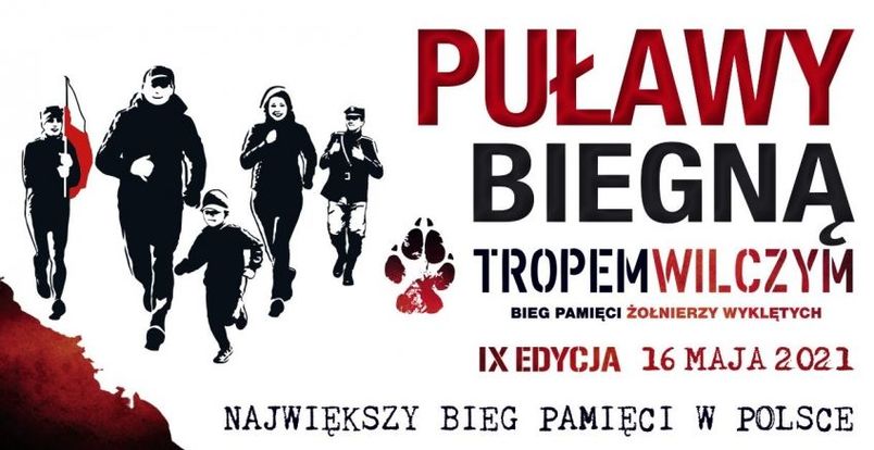 Puławy biegną Tropem Wilczym, 16 maja 2021 r.