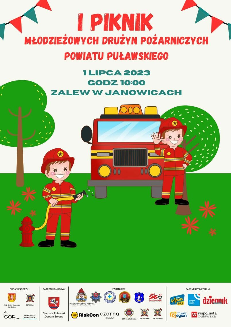 I Piknik Młodzieżowych Drużyn Pożarniczych Powiatu Puławskiego
