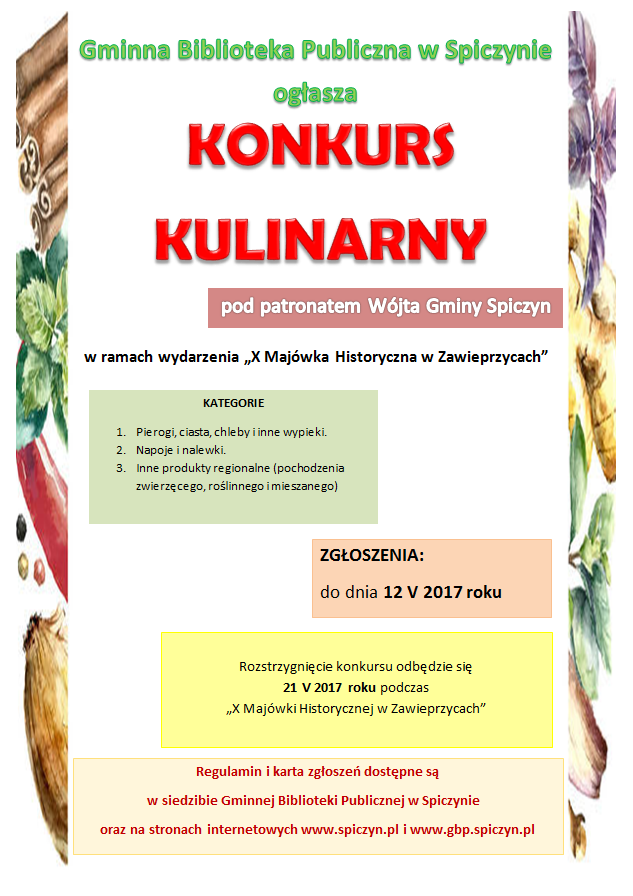 konkurs kulinarny