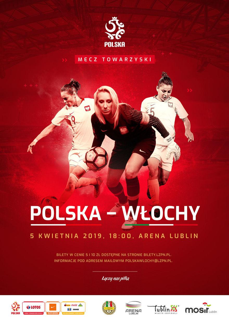 plakat mecz polska włochy