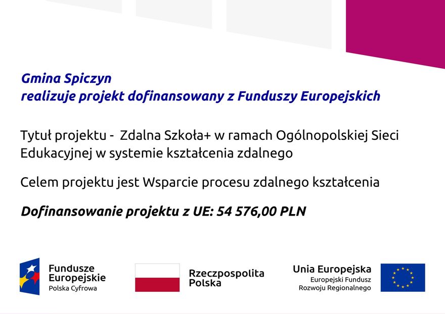 Plakat - Zdlna Szkoła +