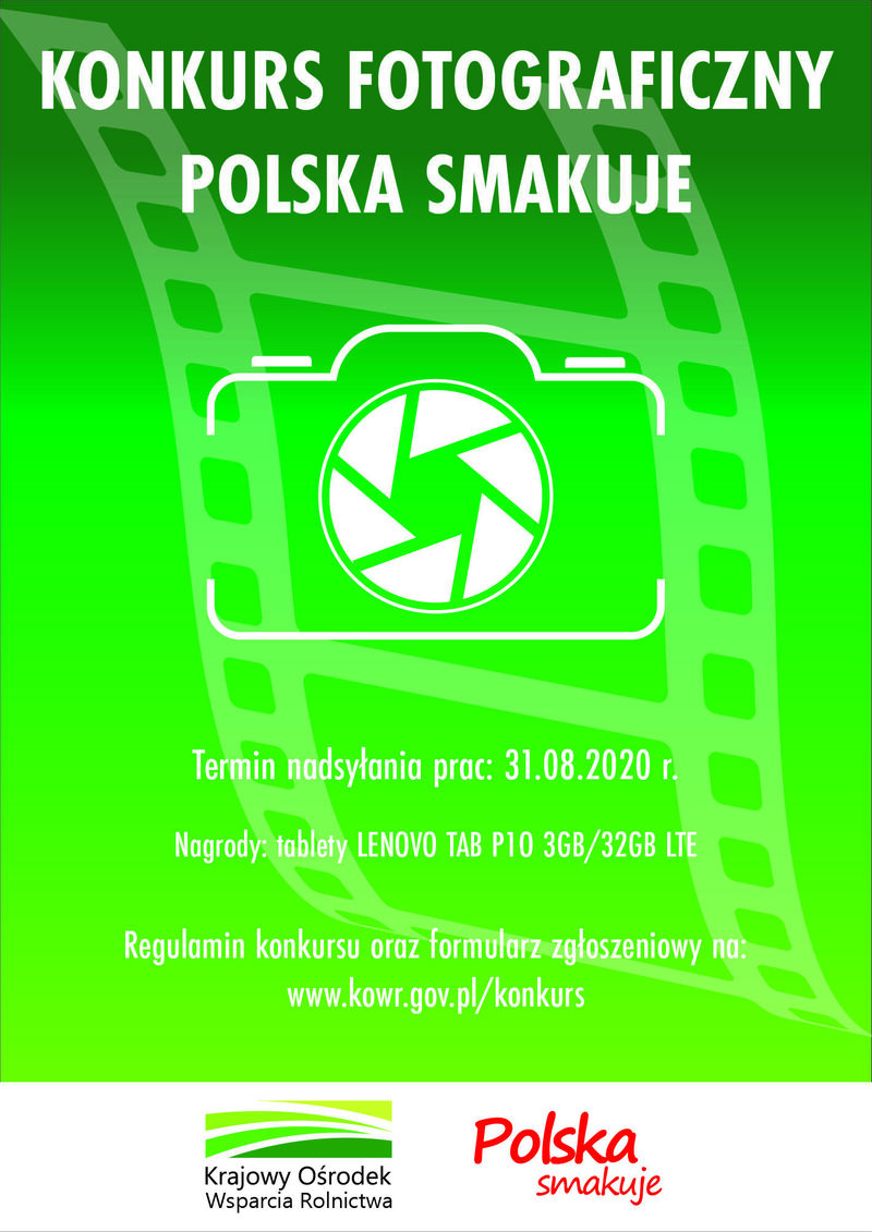 Plakat konkursu fotograficznego 