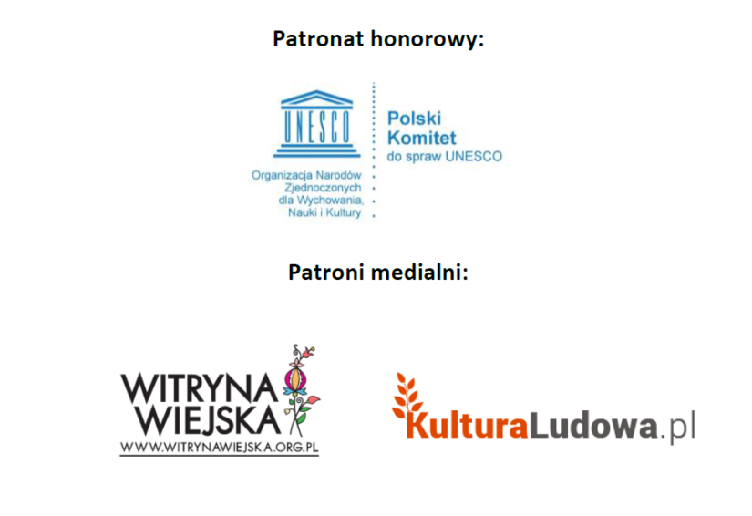 Logotypy patronów: