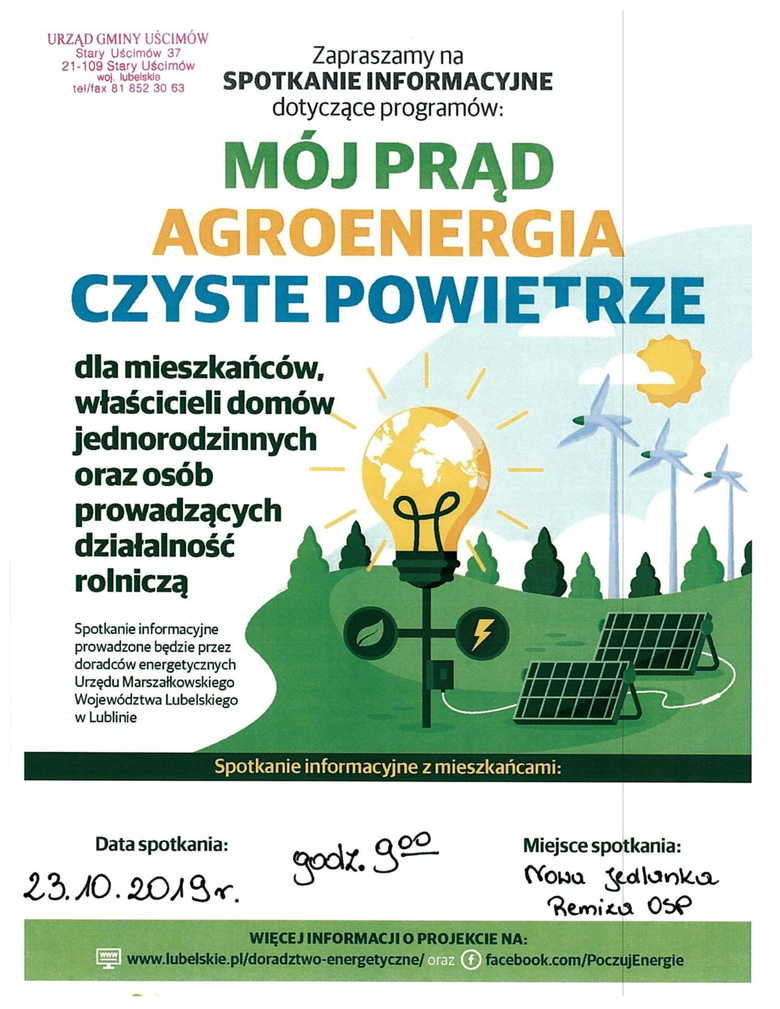 SPOTKANIE INFORMACYJNE