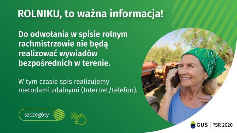 baner: Rolniku to ważna informacja!
