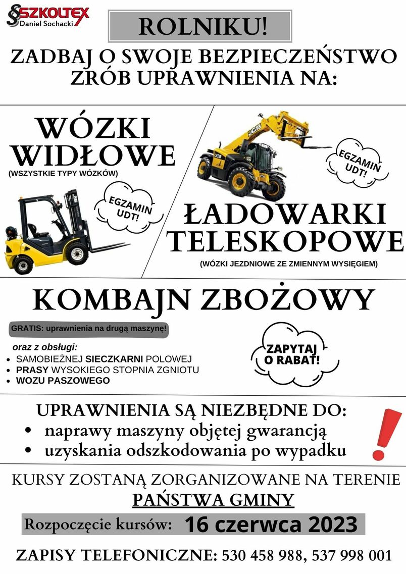 Szkolenie plakat