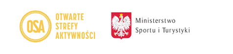 logo OTWARTE STREFY AKTYWNOŚCI Ministerstwo Sportu i Turystyki