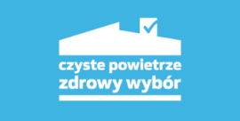 Logo programu CZYSTE POWIETRZE