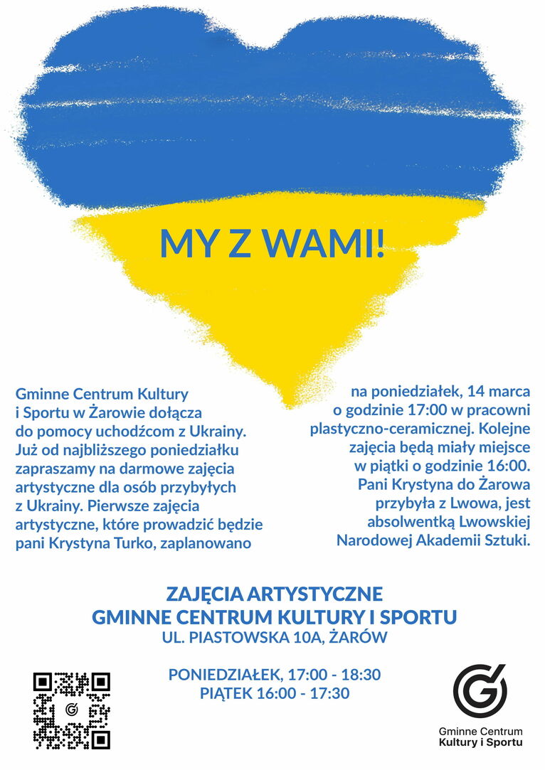plakat zajęcia GCKIS wersja polska