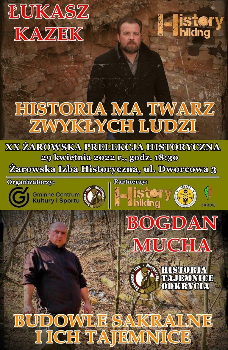 plakat Prelekcja Historyczna