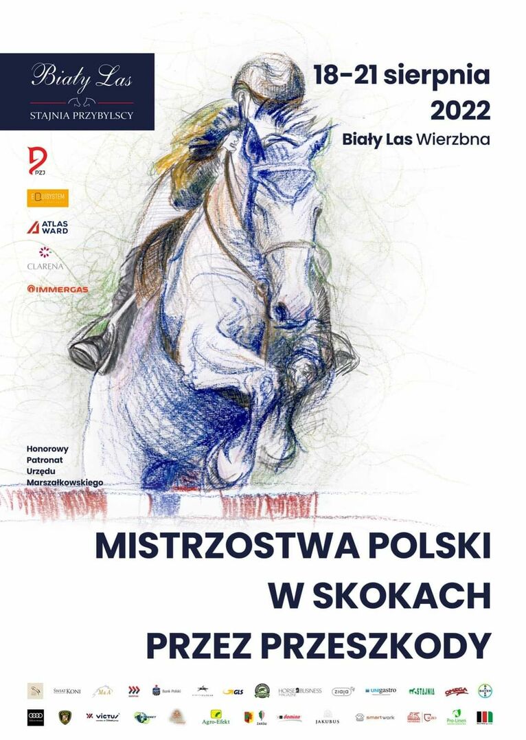 mistrzostwa polski w skokach przez przeszkody plakat