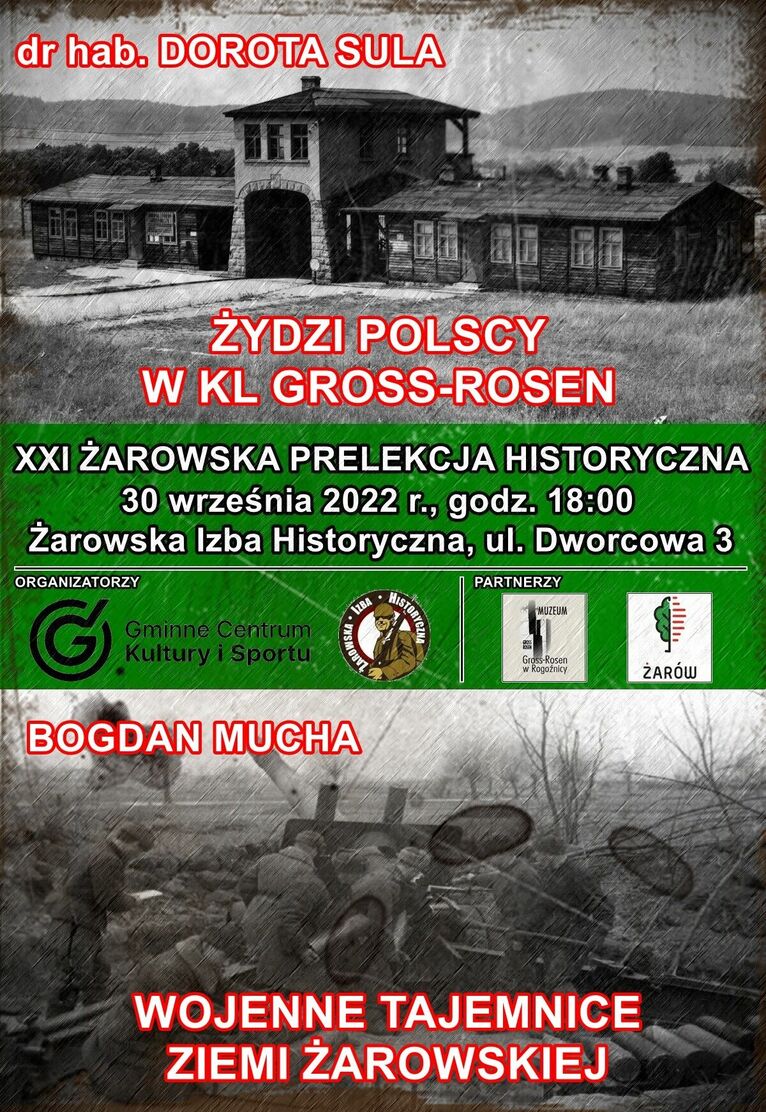 Żarowska Prelekcja Historyczna plakat